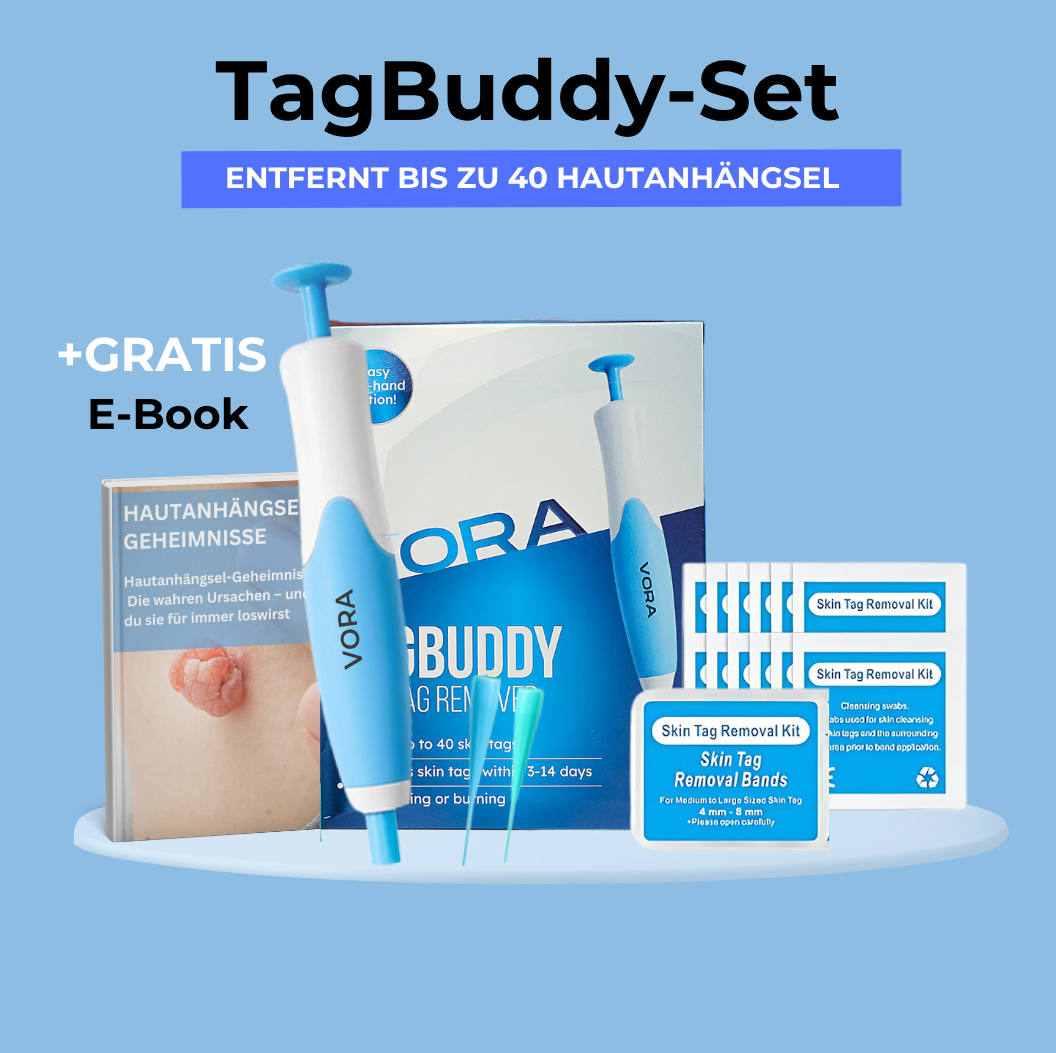 Tagbuddy Set - Nie wieder Hautanhängsel